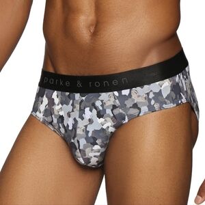 Parke & Ronan Men's Woodland Low Rise Brief Underwear NEW Size XL